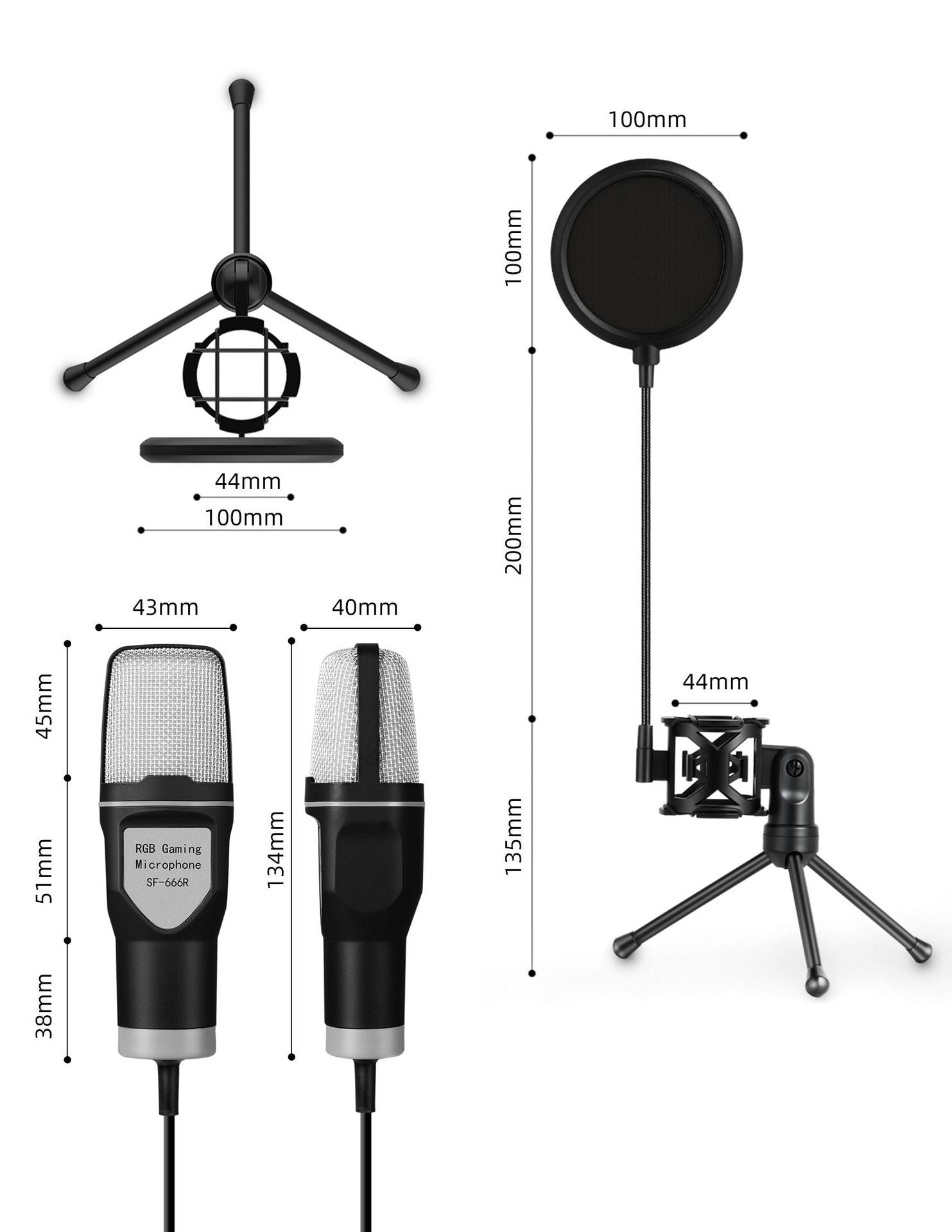 RGB Esports Gaming Microphone RGB Esports Gaming Microphone